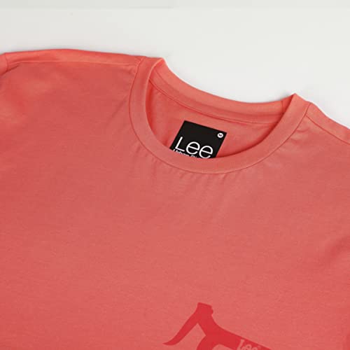 Image of Lee Men's Graphic Print Crew Neck Slim Fit T-Shirt