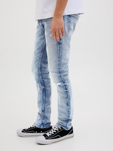 Jean slim JACK & JONES taille basse pour un look urbain et dynamique