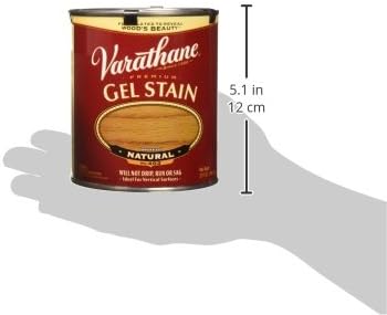 Varathane 224453H Premium Gel Stain, Quart, Natural