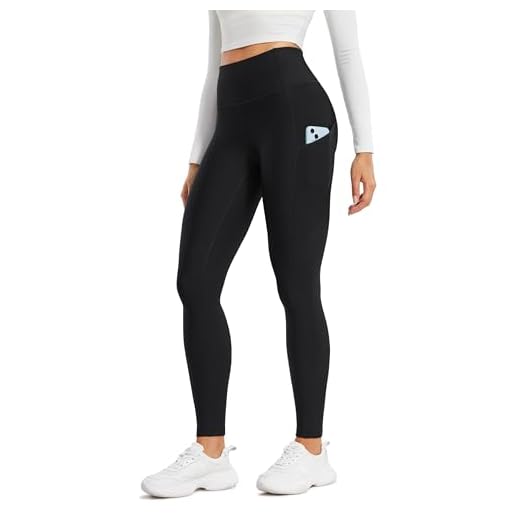 CRZ YOGA Women's Thermal Fleece Lined Leggings