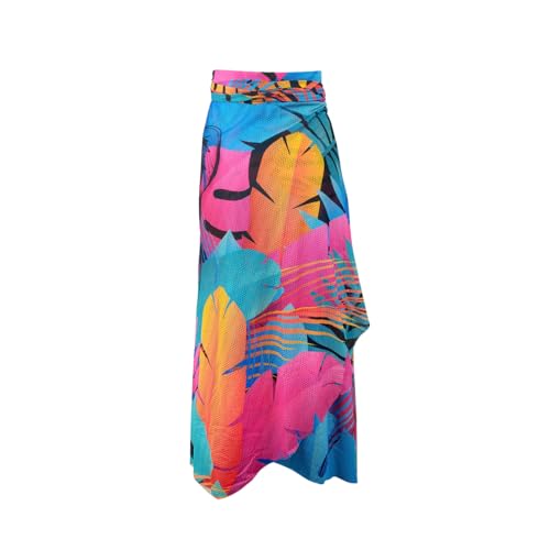 Saída de Praia Canga Grande Verão Piscina Feminina Colorida Tigre