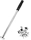 Zwenjuan Teleskop Magnetstab,Magnet Pick Up Tool Stabmagnet Stark 16KG Tragfähigkeit,23-104cm Teleskopmagnet mit Rutschfestem Griff, Magnetheber, Magnetstab Telescopic Tool