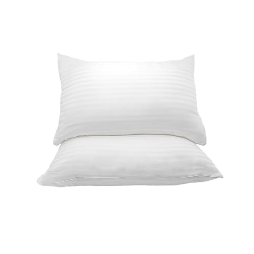 SIDOBELEI Bedding Bed Pillows for Sleeping, 2 Pack Hotel Quality,Cooling Hotel Quality, for Back, Stomach or Side Sleepers (Queen (U.K. Standard))