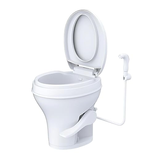 SEAFLO Residential Height Camper/RV Toilet...