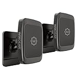 WixGear-2-Pack-Universal-Stick-On-Dashboard-Magnetic-Phone-Car-Mount-for-Cell-Phones-and-Mini-Tablets-with-Fast-Swift-snap-Technology-Newer-Bigger-Model
