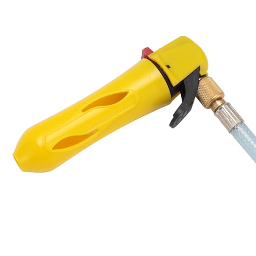 Herramienta Limpiadora de Tuberías de Drenaje de Aire Acondicionado con Función Oxigenante - Resistente y Portátil, Lanza para Manguera de Drenaje HVAC para Eliminación de Obstrucciones, Amarilla miniatura 7