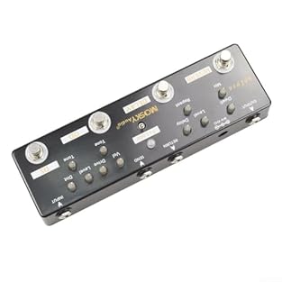 【Versatile 5‑Function Effects】Multi-effect pedal with distortion, overdrive, delay, reverb and loop functions in one unit, designed to transform a for super clean amp into an authoritative rock tone for professional players. 【Expressive Distortion To...