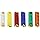 10-Pack Auto Fuse 5/8/10/16/30AMP 6mm Continental Auto Blade Bakelite Auto Classic Ceramic Auto Fuse (Color : 5A)