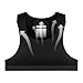 Dotexion GPS Sports Tracker Fitness Vest for Soccer, Breathable Polyester Tank Top - Size L