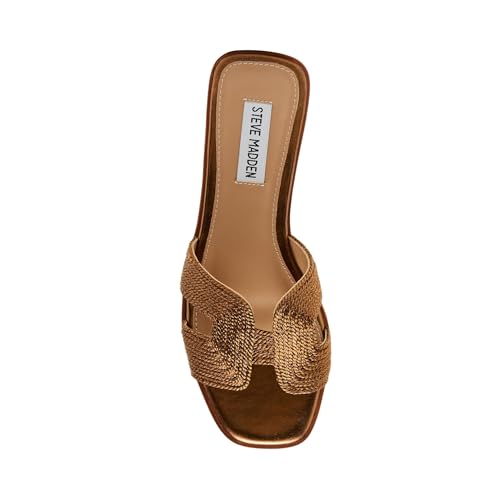Steve Madden Steve Madden Women's Hadyn Sandals Bronze 11 Medium