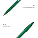 MONAMI Plus Pen 3000 Felt Tip Pens, Fine Point (0.4mm), Fine Liner, Writing/Journaling/Note Taking at home, school and office, Green, 12-Count