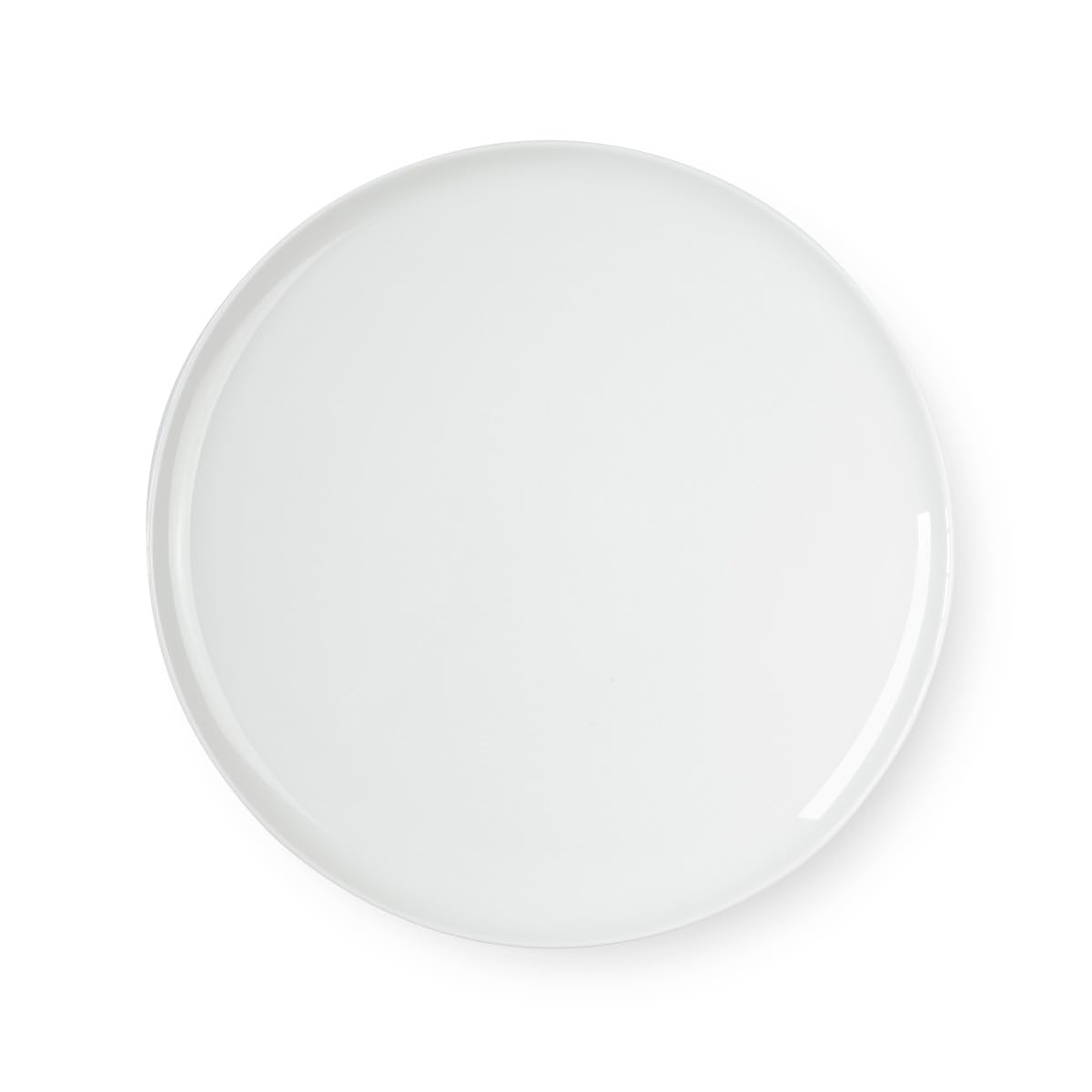Médard de Noblat - Plat à tarte - D30 cm - Côme - Porcelaine - Vendu à l'unité - Blanc