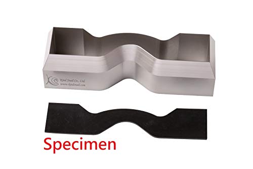 Image of Crescent Shape Cutter for ASTM /ISO /JIS Standards for Rubber Specimen Test utilizing Tensile Testing Machine Made by Wire-Cut EDM and Quenching (JIS K6252)