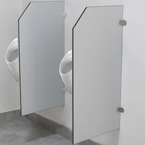 Mampara de baño para urinario que evita salpicaduras panel divisor de privacidad de pared PVC 2