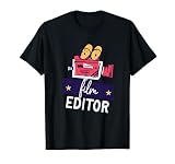 Film Editor Editing Movie Video T-Shirt