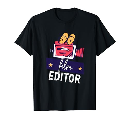 Film Editor Editing Movie Video T-Shirt