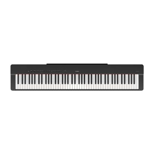 Piano Digital P 225B Preto 88 Teclas Sensitivas Com Fonte e Pedal Yamaha
