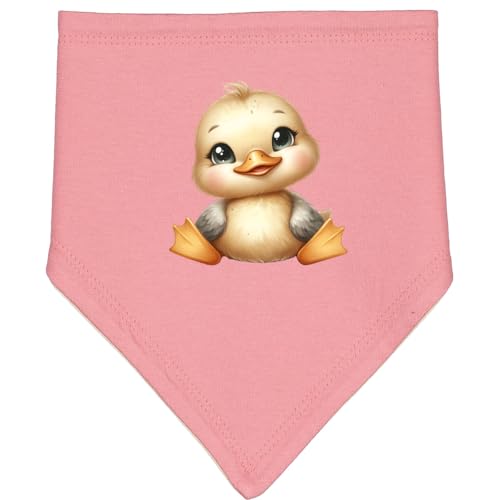 inktastic Baby Duck Baby Bandana Bib