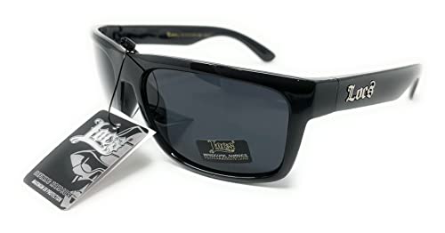 Locs CREEPER Black Sunglasses | Authentic Hardcore Gangster Cholo Designer Shades2