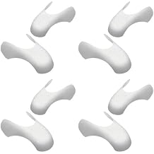 Shoe Creases Protector,4 Pairs Shoe Anti Creases Guard to Prevent Sneaker Creases4 black/4 white