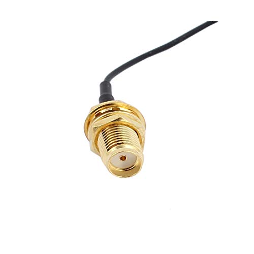 Novo Lon0167 2 peças de 30,5 cm de comprimento RF1.13 eficaz confiável IPEX 1 para RP-SMA antena fêm