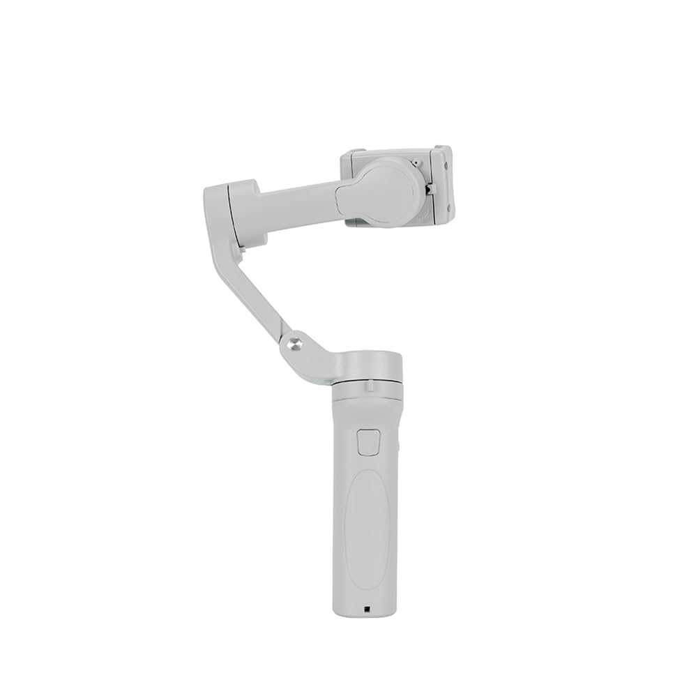 Jimenez Estabilizador Portátil F5 de 3 Ejes con Seguimiento para Vídeos Cortos y Vlogs Portátil y Plegable Gris