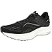 Saucony Men's Tempus Sneaker, Black/Fog, 11.5