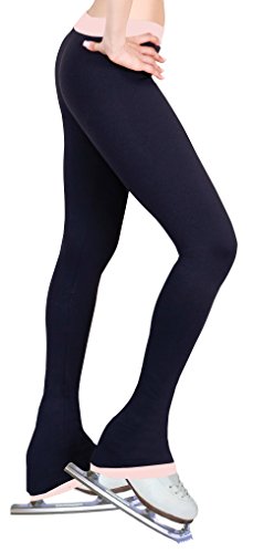 NY2 SPORTSWEAR Figure Skating Polartec Polar Fleece Pants PF200Light Pink (Light Pink, Adult Small)