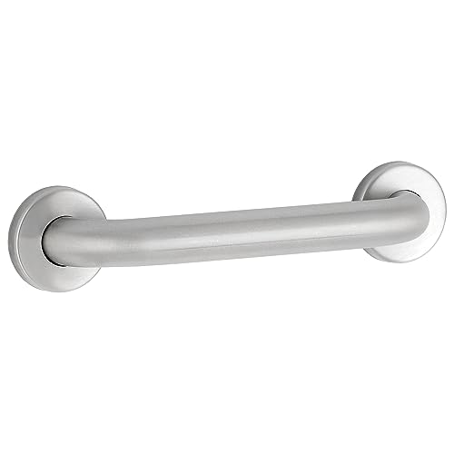 BOBRICK 5806X24 Stainless Steel Straight Grab Bar with Satin-Finish, 24" (610mm) Length, 1-1/4″ (32mm) Diameter
