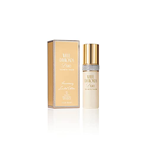 Elizabeth Taylor White Diamonds Legacy Eau de Toilette Spray, Perfume for Women, 1.0 fl. oz - Thumbnail 2
