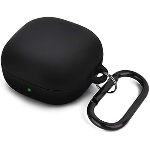 AIRSPO Silicone Case Compatible for Samsung Galaxy Buds 2 Pro/Galaxy Buds2/ Galaxy Buds Pro/Galaxy Buds Pro 2/ Galaxy Buds Live/Galaxy Buds FE Case (Black) Cover