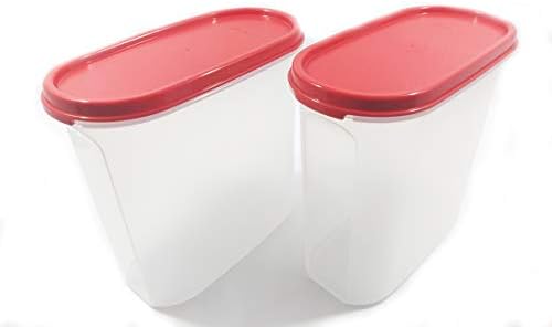 Tupperware Tupin Modular Mate Oval Plastic Container Set, 1.7 L -2 Pieces image 5