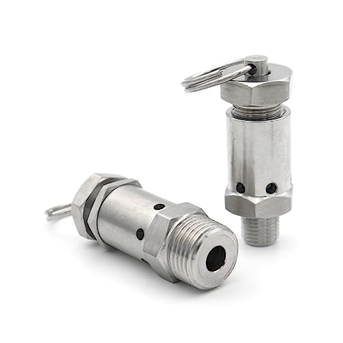 Válvula sanitaria de acero inoxidable SS304 para escape de aire de alta precisión 4
