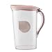 caihuashopping Fruchtsaft Krug Plastikkrug und Deckel mit großer Kapazität Wasserkocher Heiß/kalt Limonadensaft Getränkedose Eisteekanne (1,5 l / 2,1 l) Wasserkrug (Size : S)