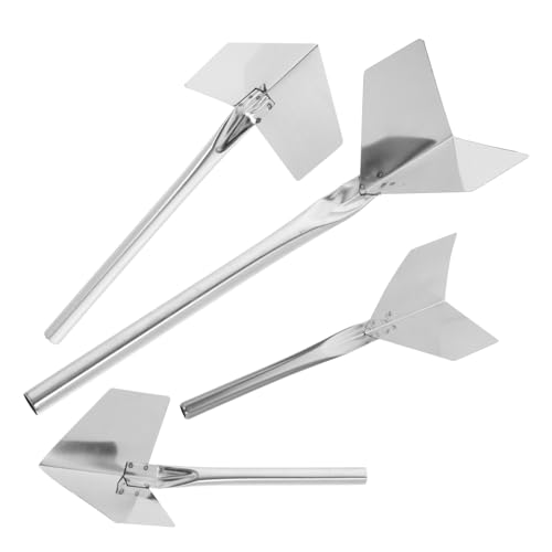 NUOBESTY 4 Piezas Herramienta Inoxidable de Paletas Esquinas Interiores y Exteriores Herramienta de Acabado de Paredes Proyectos de Construcción