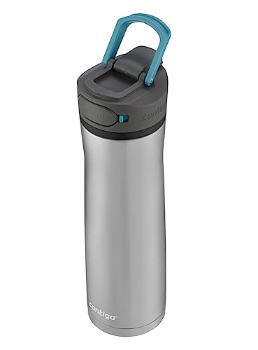 Garrafa Térmica Inox Autoseal Cortland Chill 2.0 709ml Inox Azul Contigo