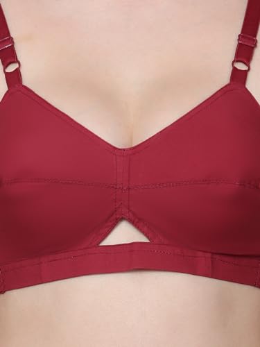 Image of Aimly Women's Cotton Non-Padded Non-Wired Daily Use Everyday wear Regular Bra Combo Pack