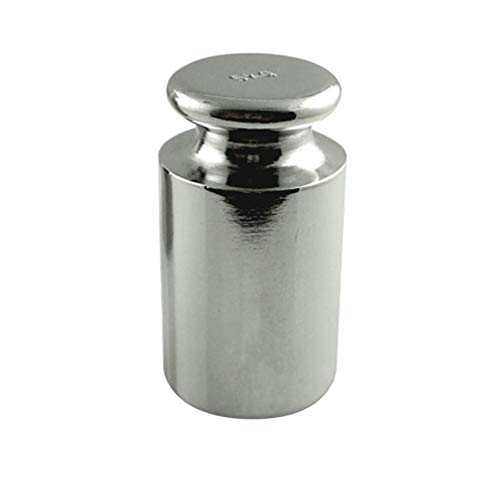 American Weigh Scales Calibration Weight for AWS Digital Scale, Carbon Steel, Chrome Plated, Chrome Finish, 5000g (5KGWGT)