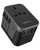 [Achtung] Dieser steckdosenadapter weltweit wandelt die Spannung nicht von 220V auf 110V oder umgekehrt um. Wenn Sie einen Haartrockner, einen Glätteisen, eine CPAP-Maschine, eine elektrische Zahnbürste oder einen Rasierer verwenden möchten, muss das Gerät über eine Dualspannung von 100V-240V verfügen. Dieser Adapter funktioniert nicht mit Typ D/M-Steckern und ist möglicherweise nicht in Südafrika und den umliegenden Regionen erhältlich.