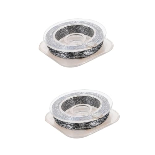 POPETPOP 2 Rolls Fishing Pole Wrapping Line Rod Wire Tackle Ring Fixing Guide Cable Outdoor DIY Fishing Accessory