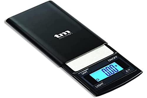 Tm Electron TMPBS002 Báscula Digital de precisión de Bolsillo con Capacidad máxima 100 g, autoapagado y Auto Cero balanza