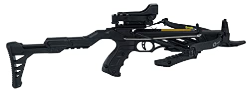 Hornet 191 FPS 80 LBS Recurve Crossbow - Mini Crossbow with Red Dot Sight and Break Barrel Cocking