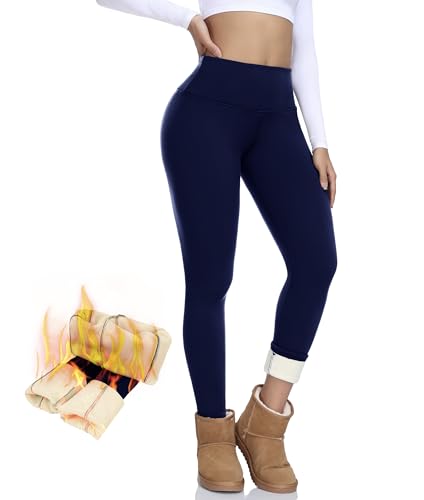 Young Thick Fleece-Lined High-Waist Leggings for Women