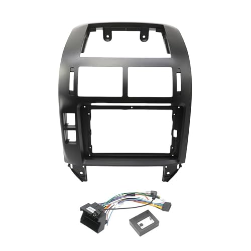 �_�b�V���}�E���g�t���[�� �J�[�i�r�Q�[�V������t�p�l�� �J�[���W�I�t�F�C�V�A�t���[�� VW�ɓK�� �|�� MK4 6Q 9N 9N3 2004-2011 9�C���`�X�e���I�p�l���n�[�l�X �d���P�[�u�� CANbus �}�E���g�L�b�g�ɓK��(B frame cab