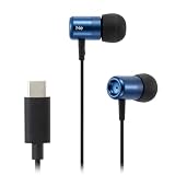 ラディウス radius HP-NEL21C USB-C 接続 USB-C Type-C イヤホン インナーイヤー イヤホン タイプC リモコン マイク付き ハンズフリー HP-NEL21CB(ブルー)