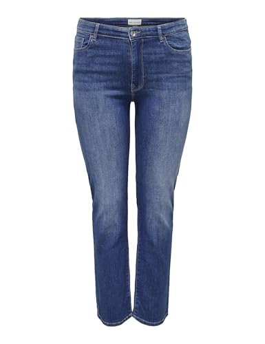 ONLY Carmakoma Carsui Mid Slim Dnm Dia364, Medio De Mezclilla Azul, 48W / 32L...