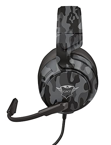 Miniatura 9 de Trust Cascos Gaming Gxt 433k Pylo Auriculares Gamer Con Micrófono Plegable, Altavoces Activos De 50 Mm, Cable Trenzado, Para Ps4, Ps5, Pc, Nintendo Switch, Xbox One, Xbox Series X - Negro Camuflaje