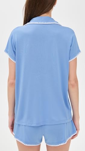 Eberjey Women's The Frida Whip Stitch Short Pajama Set4