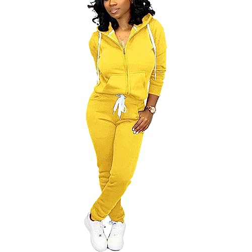 Nimsruc Two Piece Outfits For Women Jogging Suits Casual Tracksuit