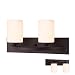 Oil Rubbed Bronze 2 Globe Vanity Bath Light Bar Interior Lighting Fixture